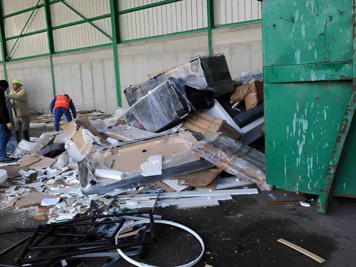 Service complet pour ramasser vos différents rebuts triés