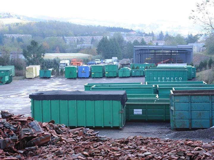 Compactage de déchets Saint-Étienne